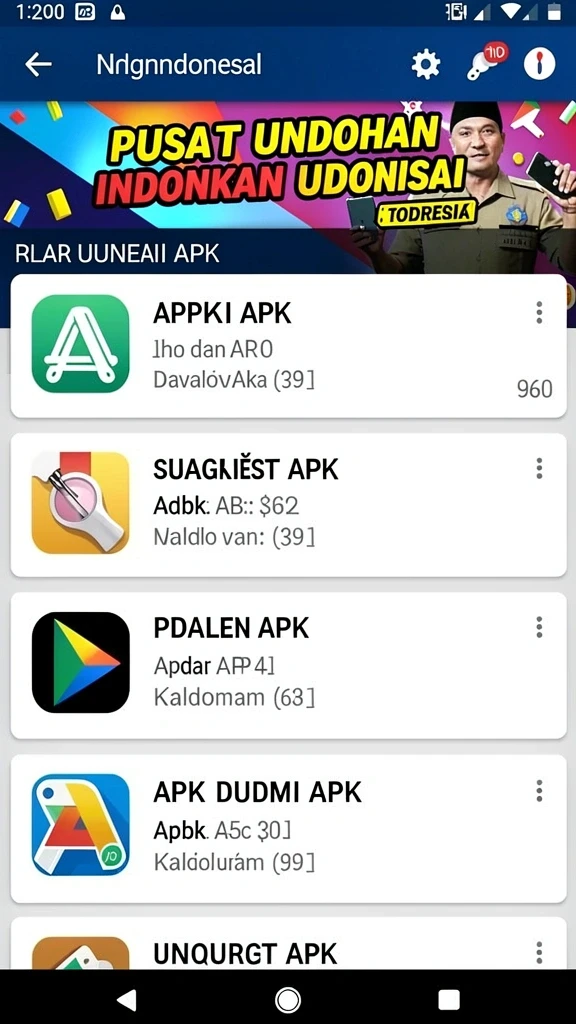 Galeri pratinjau visual fortunewin168 build APK resmi terbaru